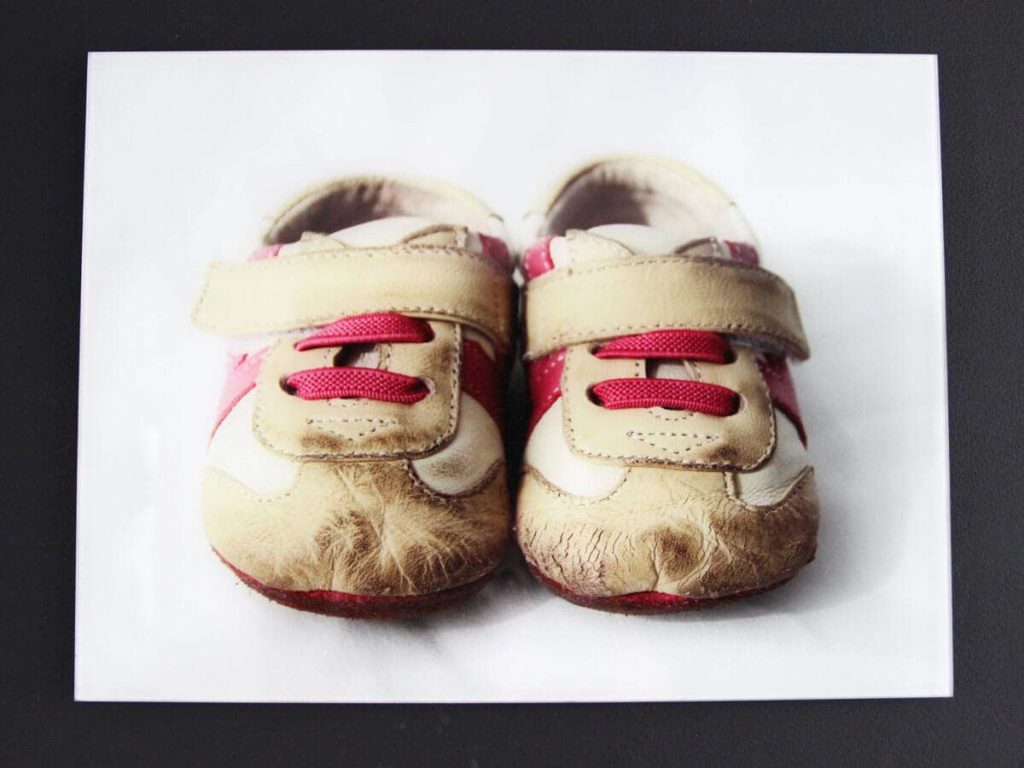 Ellenfoord's tiny sneakers