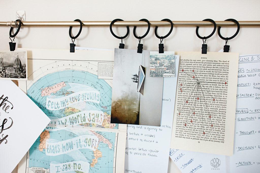 DIY vision board