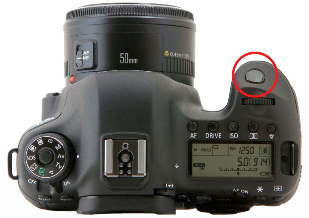 capture button down as the camera autofocuses