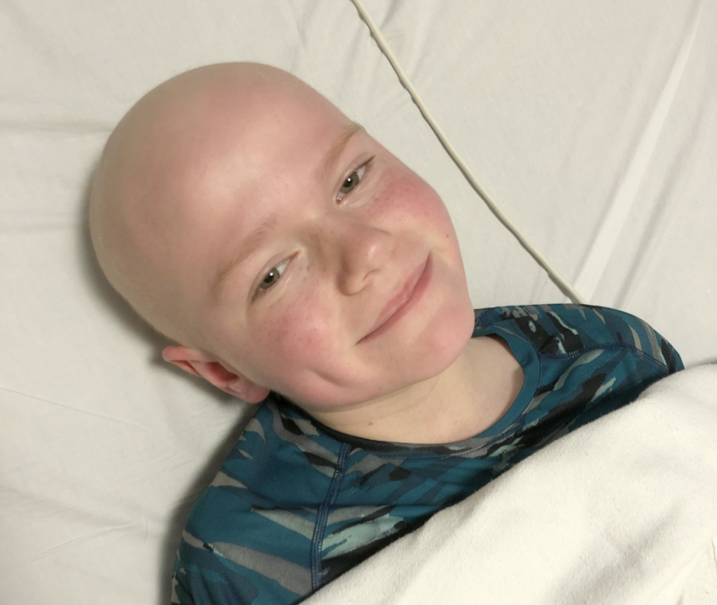 Colby, a childhood cancer patient, is part of the Pablove Shutterbugs program.