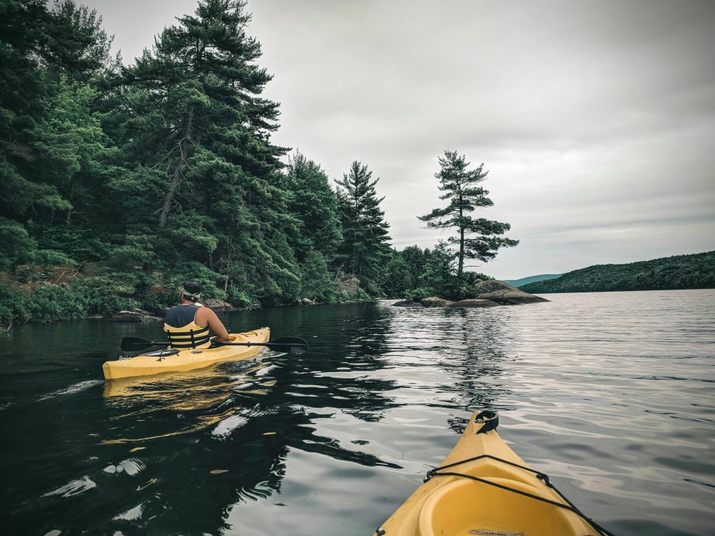 Get in on the action as a participant when capturing an outdoor adventure.