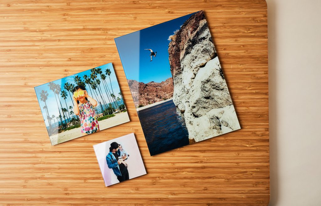 Decorate your space with travel photography printed on glass