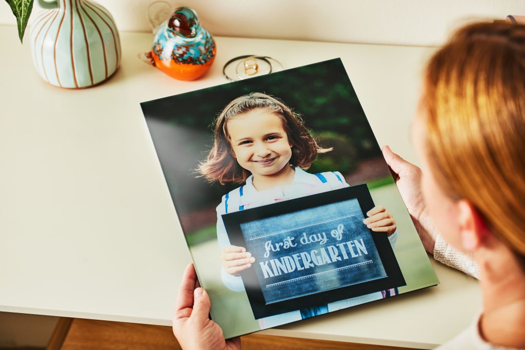 Print your child's back to school moments on glass with Fracture