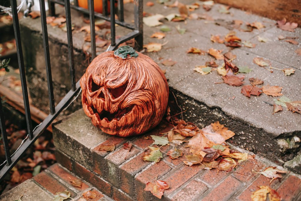 Fall decorations around your neighborhood