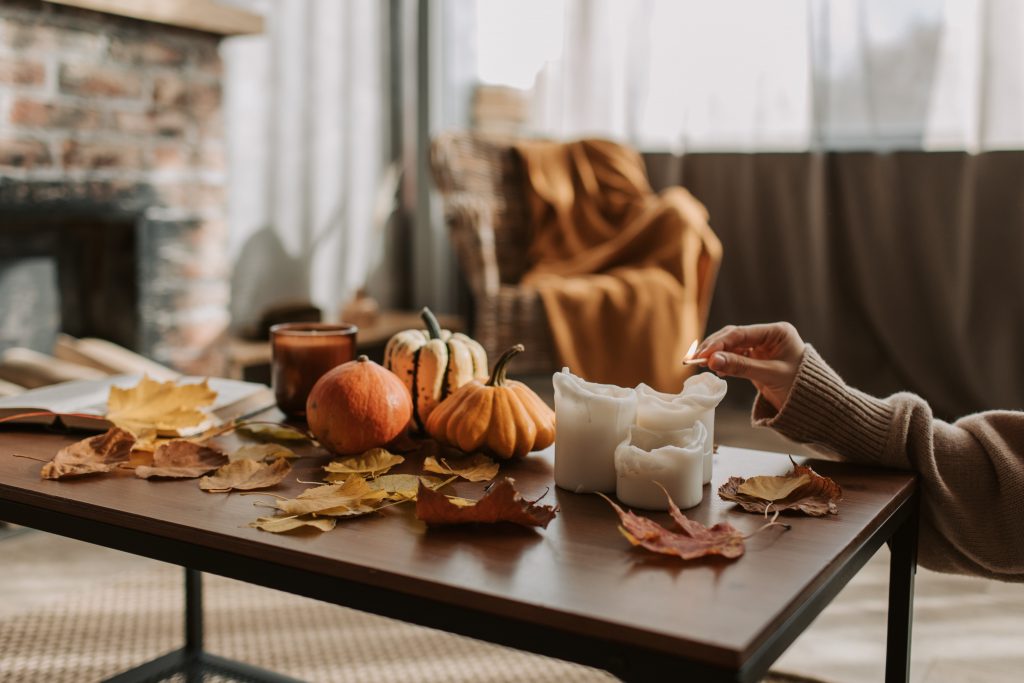 Use fall scents to transition your home from summer to fall