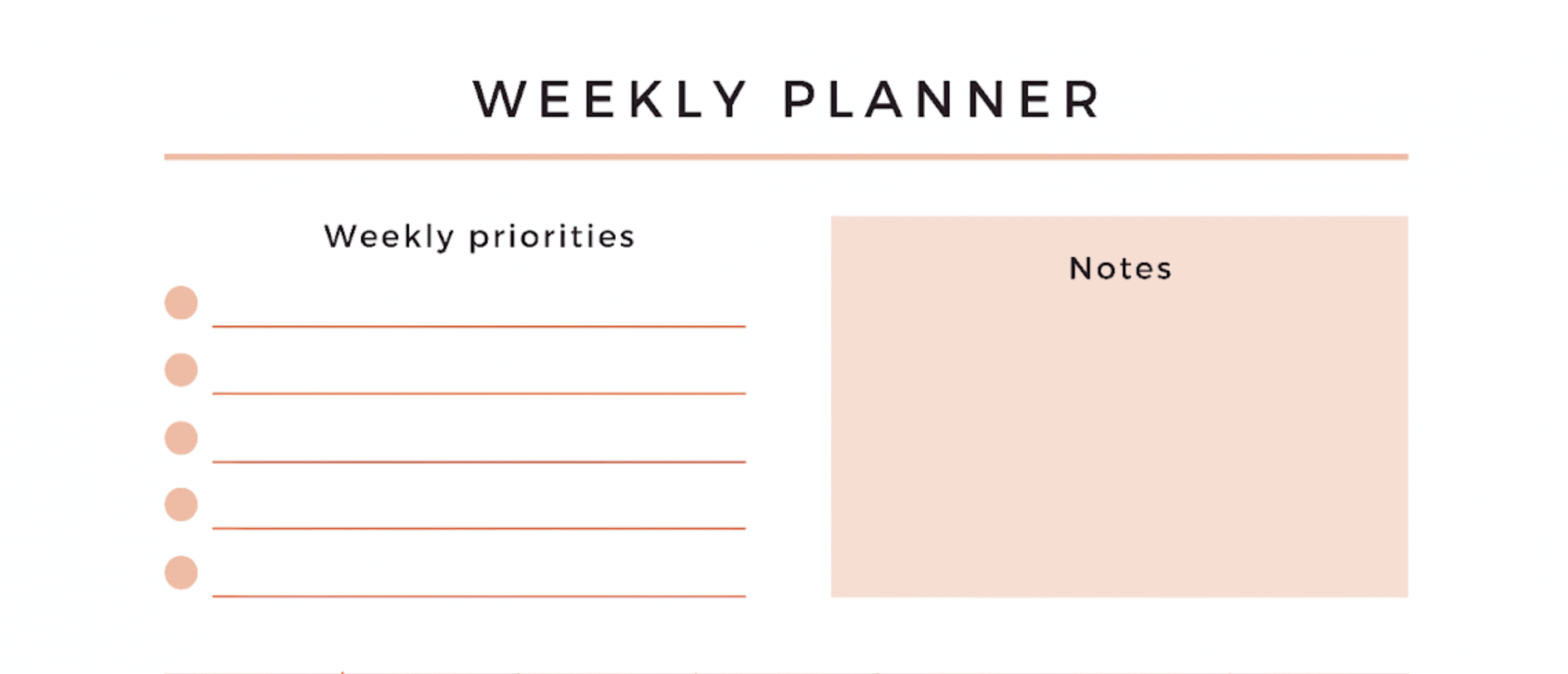 printable wall planner