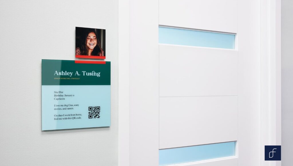 office designator plaques