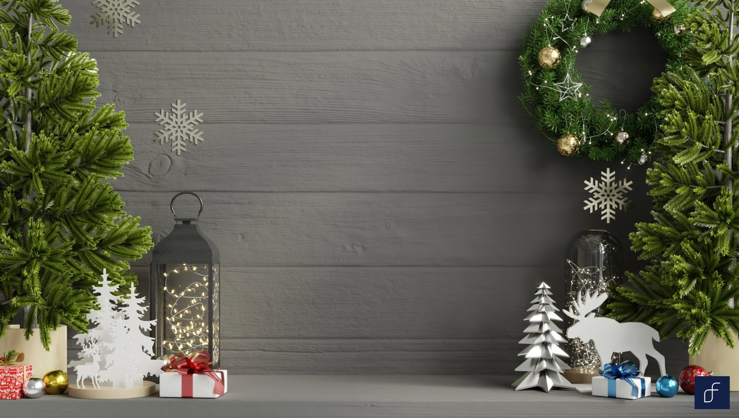 Christmas wall decor ideas