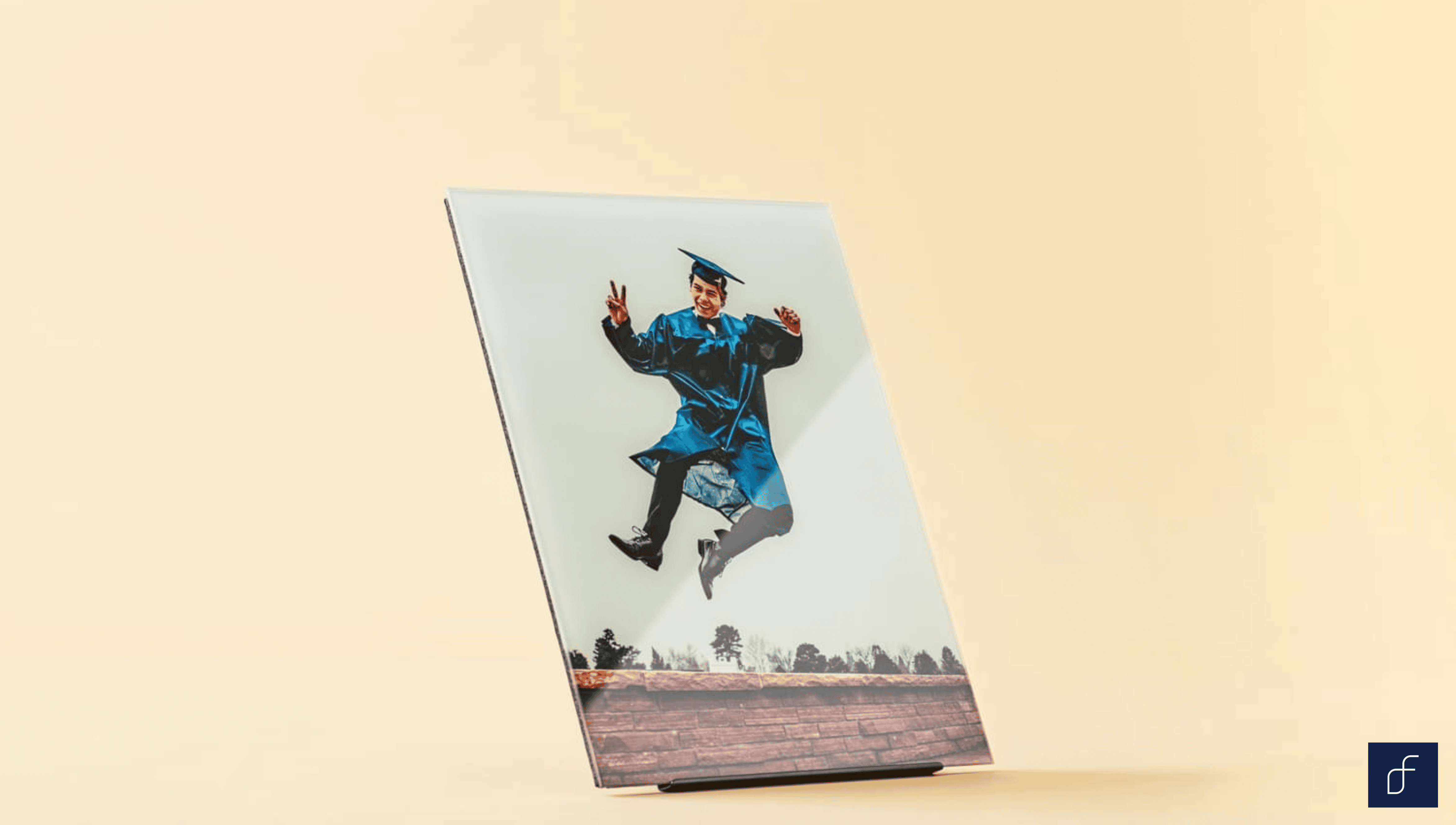 Graduation photo print gift idea