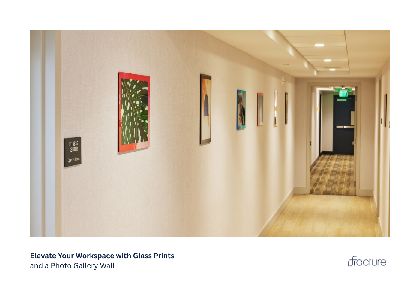 Elevate Your Workspace with Glass Prints and a Photo Gallery Wall