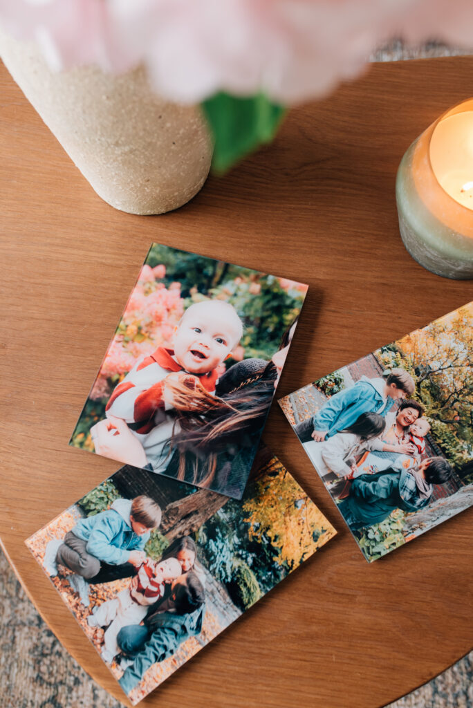 Meaningful Mother's Day gifts, printed on glass.